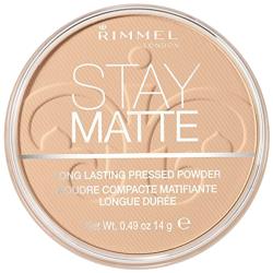 Rimmel London Stay Matte Pressed Powder, Sandstorm 004, 049 oz