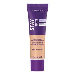 RIMMEL LONDON Stay Matte Liquid Mousse Foundation - Light Ivory, 1 Ounce