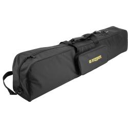 Ruggard Deluxe Padded 48-Inch Tripod Case, Black Nylon Carrying Bag for Tripods, Light Stands, Softboxes, Boompoles, Monopods and Sliders with Shoulder Strap and Accessory Storage