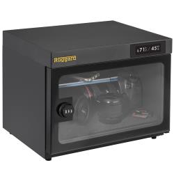 Ruggard 18L Electronic Dry Cabinet with Touchscreen Control, Combination Lock, LED Interior Light, 35-60% Humidity Control for Cameras, Lenses, Optics and Electronics, Black