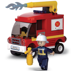 Sluban-Kids-Fire-Truck-Water-Tender-Building-Blocks-75-Pcs-set-Building-Toy-Fire-Vehicle-SLU08604