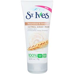 St Ives Nourished and Smooth Scrub and Mask, Oatmeal 6 oz