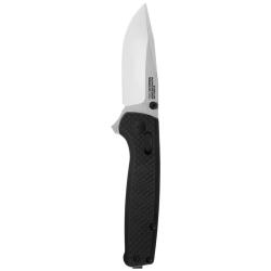 SOG Lightweight Folding Pocket Knife – 295" S35VN Steel Blade, Sleek and Balanced EDC Knife with G10 Carbon Fiber Handle, XR Lock, One-Handed Opening - Ideal for Everyday Use