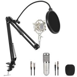 Technical Pro Cardioid Condenser Microphone Studio Kit For recording, broadcast, sound reinforcement, vocal and instrumental