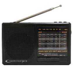 Portable-Solar-Powered-and-Battery-Operated-AM-FM-SW-Radio,-Built-in-Speaker-and-Flashlight,-Rechargeable-Battery,-Listening-Device-with-Headphone-Output,-Wrist-Strap,-Manual-Tuning,-for-Emergency-and