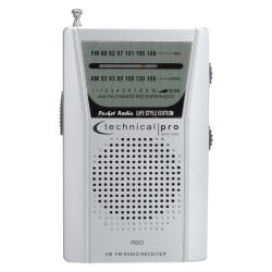 Portable AM FM Radio, Speaker High-quality listening device with Headphone Output, Manual Tuning Knob, Battery Operated by 2 AA batteries, Wrist Strap for Easy Carrying