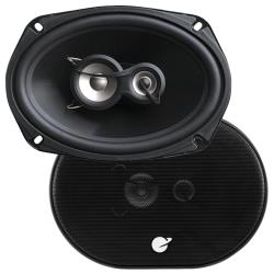 Planet Audio TRQ693 6 x 9 Inch Car Speakers - 500 Watts of Power Per Pair, 250 Watts Each, Full Range, 3 Way, Sold in Pairs