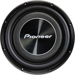 Pioneer TS-A3000LS4 1500 Watts 12" Single 4 Ohm Shallow Mount Truck Subwoofer