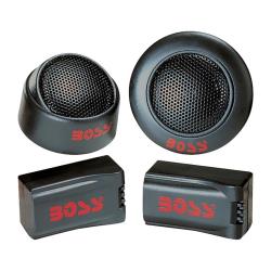 Pair Boss Audio TW15B *TW15* 250W Micro-Dome Tweeter wX-Over