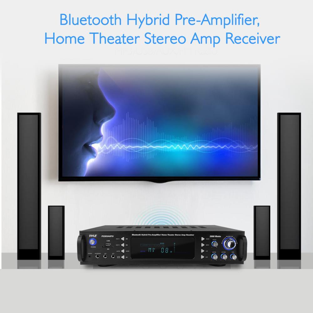 Mini Amplificador Hifi Stereo Audio Bluetooth 5.0 Pre