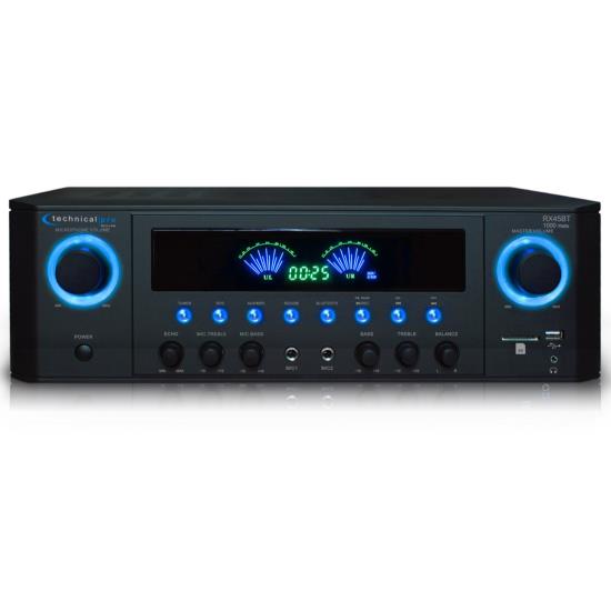 Technical Pro 1000W Professional Audio Receiver – AM/FM, USB/SD, MP3, 2-Channel