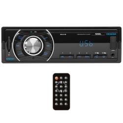 Sound Storm ML41B Single Din, Bluetooth, MP3/USB/SD FM Car Stereo, (No CD/DVD), Wireless Remote Control